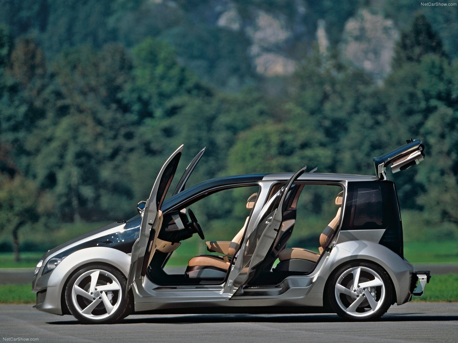 mercedes, Benz, F600, Hygenius, Concept, Cars, 2005 Wallpaper