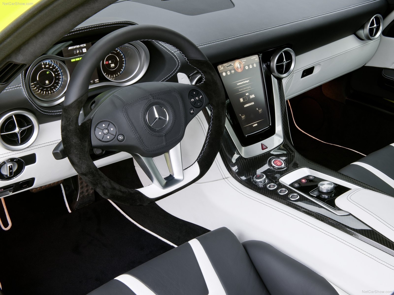 mercedes, Benz, Sls, Amg, E cell, Concept, Cars, Electric, 2010 Wallpaper