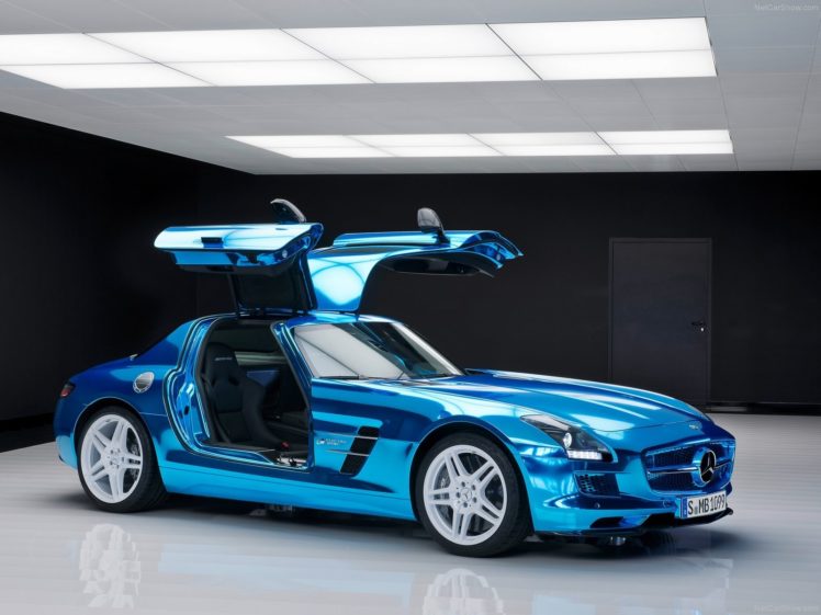 amg, Benz, Coupe, Drive, Electric, Mercedes, Motion, Sls, 2014 HD Wallpaper Desktop Background