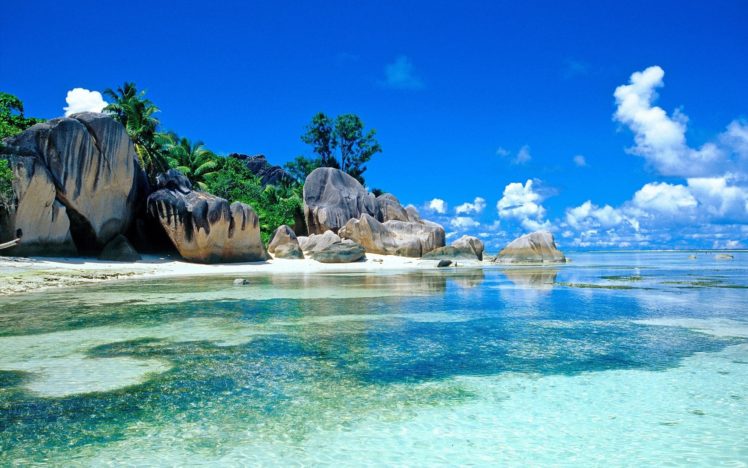 tropics, Sea, Tropical, Ocean, Beach HD Wallpaper Desktop Background