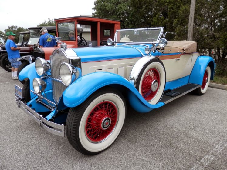 1931, Packard, Roadster, Blue, Classic, Old, Vintage, Usa, 1600×1200 01 HD Wallpaper Desktop Background