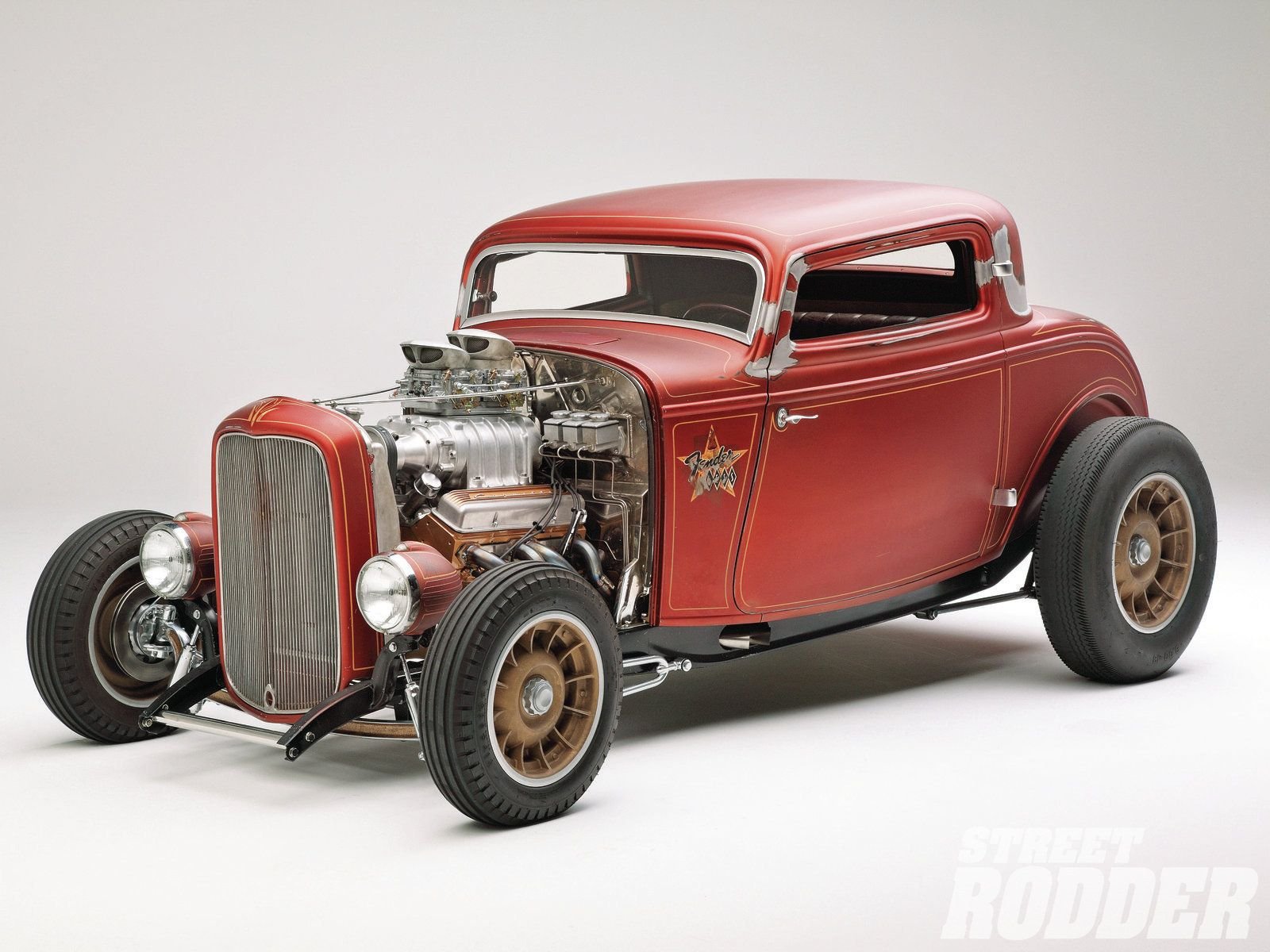 1932, Ford, Coupe, 3, Window, Hotrod, Hot, Rod, Old, School, Usa, 1600x1200 17 Wallpaper