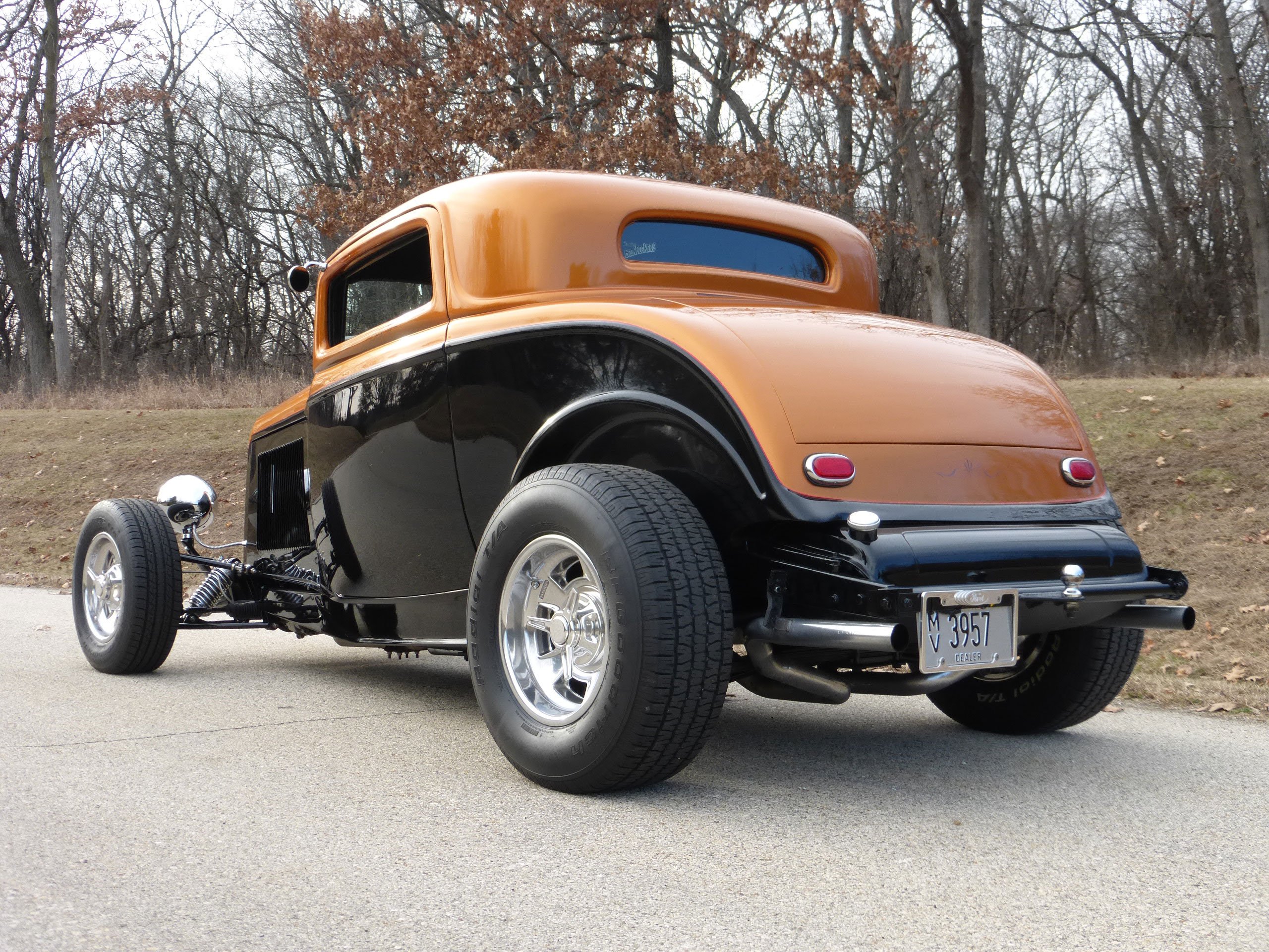 1932, Ford, Coupe, 3, Window, Hotrod, Hot, Rod, Streetrod, Street, Usa, 2560x1920 15 Wallpaper