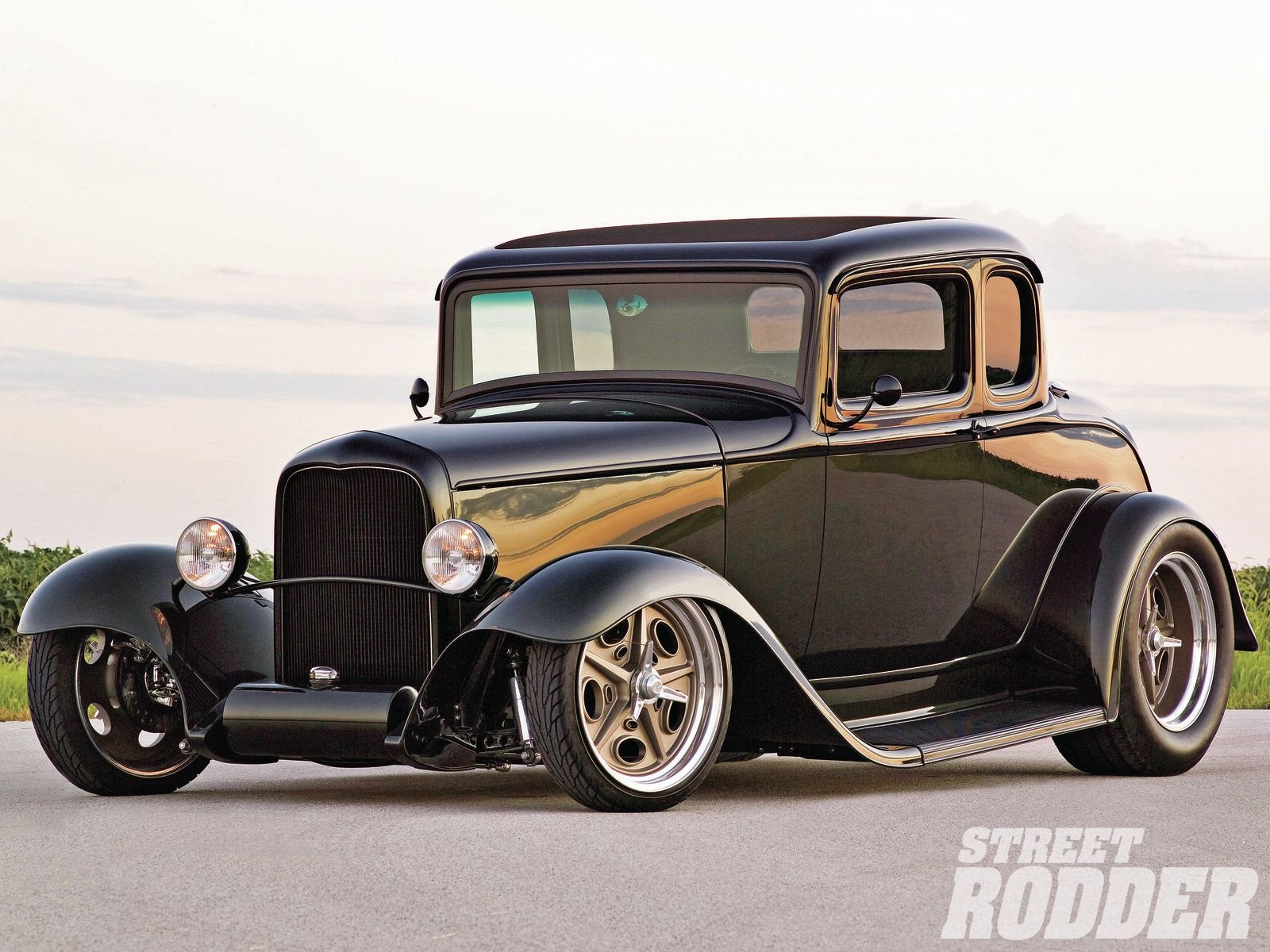 1932, Ford, Coupe, 5, Window, Hotrod, Hot, Rod, Streetrod, Street, Usa, 1600x1200 12 Wallpaper
