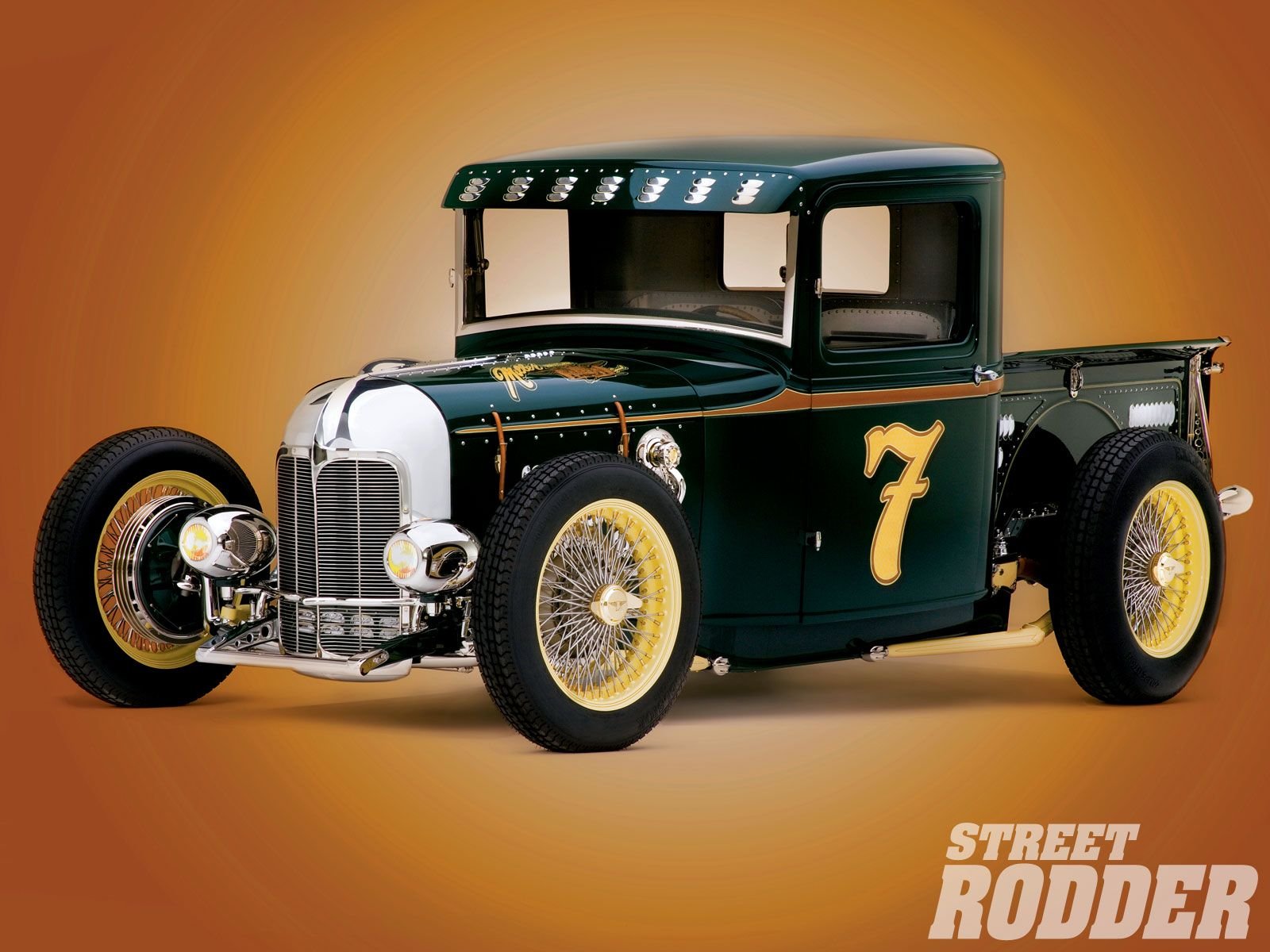 1932, Ford, Pickup, Hotrod, Hot, Rod, Custom, Old, School, Usa, 1600x1200 09 Wallpaper