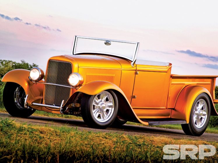 1932, Ford, Pickup, Roadster, Hotrod, Hot, Rod, Streetrod, Street, Usa, 1600×1200 01 HD Wallpaper Desktop Background