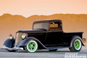 1933, Dodge, Pickup, Hotrod, Hot, Rod, Old, School, Black, Usa, 1600×1200 01