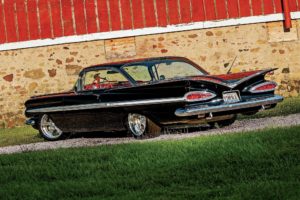 1959, Chevrolet, Impala, Cars, Classic, Black