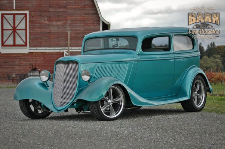 1933, Ford, Tudor, Sedan, 2, Door, Hotrod, Hot, Rod, Streetrod, Street, Usa, 1500×1000 17 HD Wallpaper Desktop Background