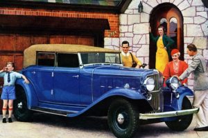 1933, Nash, Ambassador, Eight, Convertible, Classic, Old, Retro, Vintage, Blue, Usa, 1440×1080 01