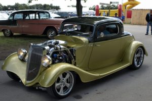 1934, Ford, Coupe, 3, Window, Hotrod, Street, Rod, Hot, Rod, Street, Green, Usa, 3600×2700 03