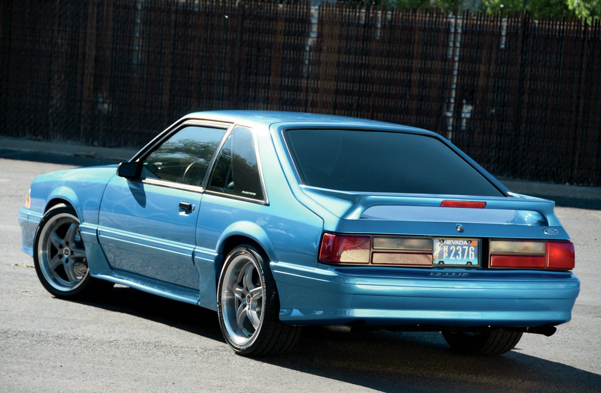 1992, Ford, Mustang, Gt, Cars, Modified, Blue Wallpaper