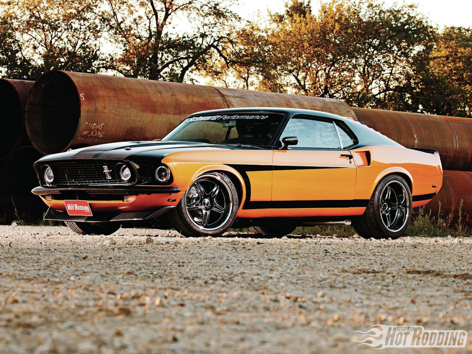 1969, Ford, Mustang, Coupe, Pro, Touring, Cars, Classic Wallpaper
