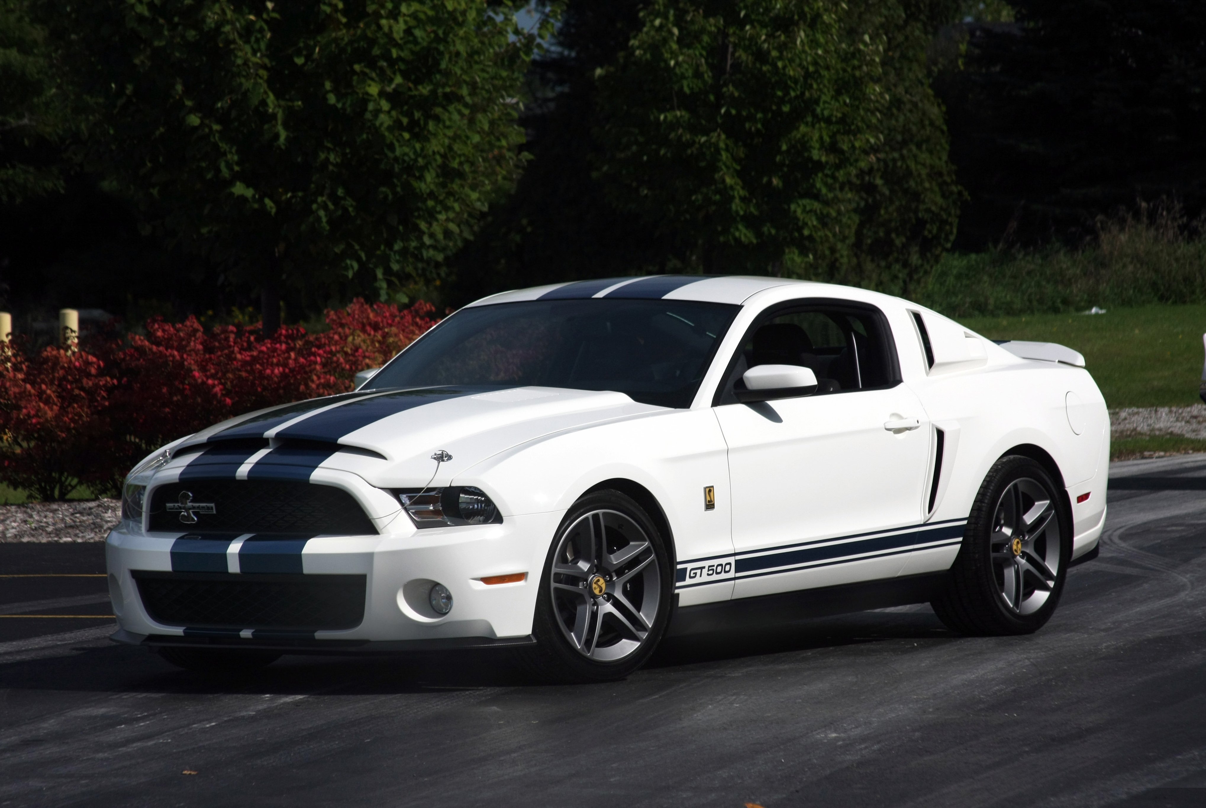 2010, Ford, Mustang, Shelby, Gt500, Patriot, Muscle, Super, Car, White, Usa, 4096x2730 03 Wallpaper