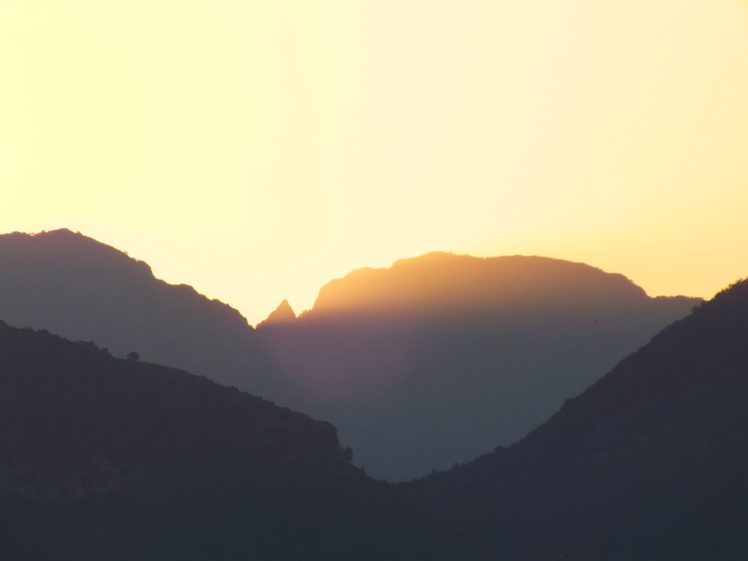 sunrise, Hills, Sky HD Wallpaper Desktop Background
