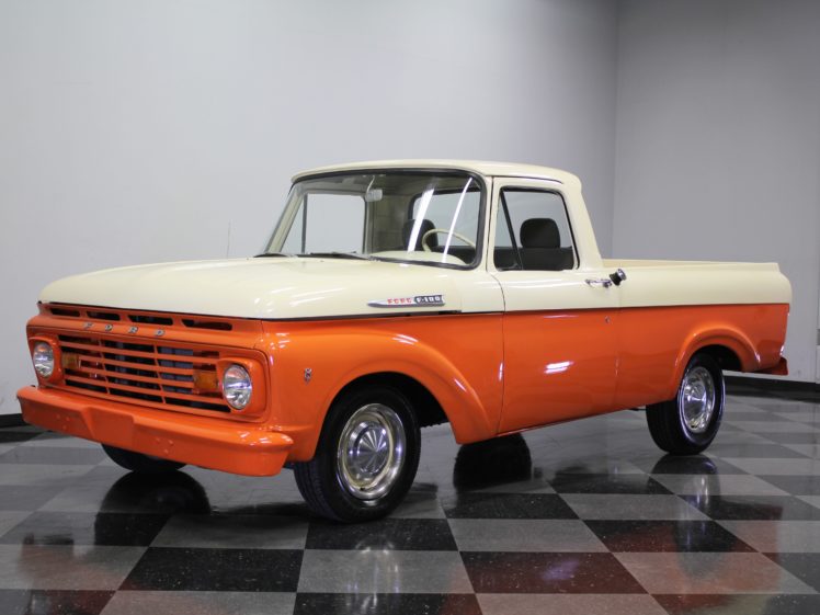 1962, Ford, F 100, Pickup, Classic, Old, Usa, 4608×3456 01 HD Wallpaper Desktop Background