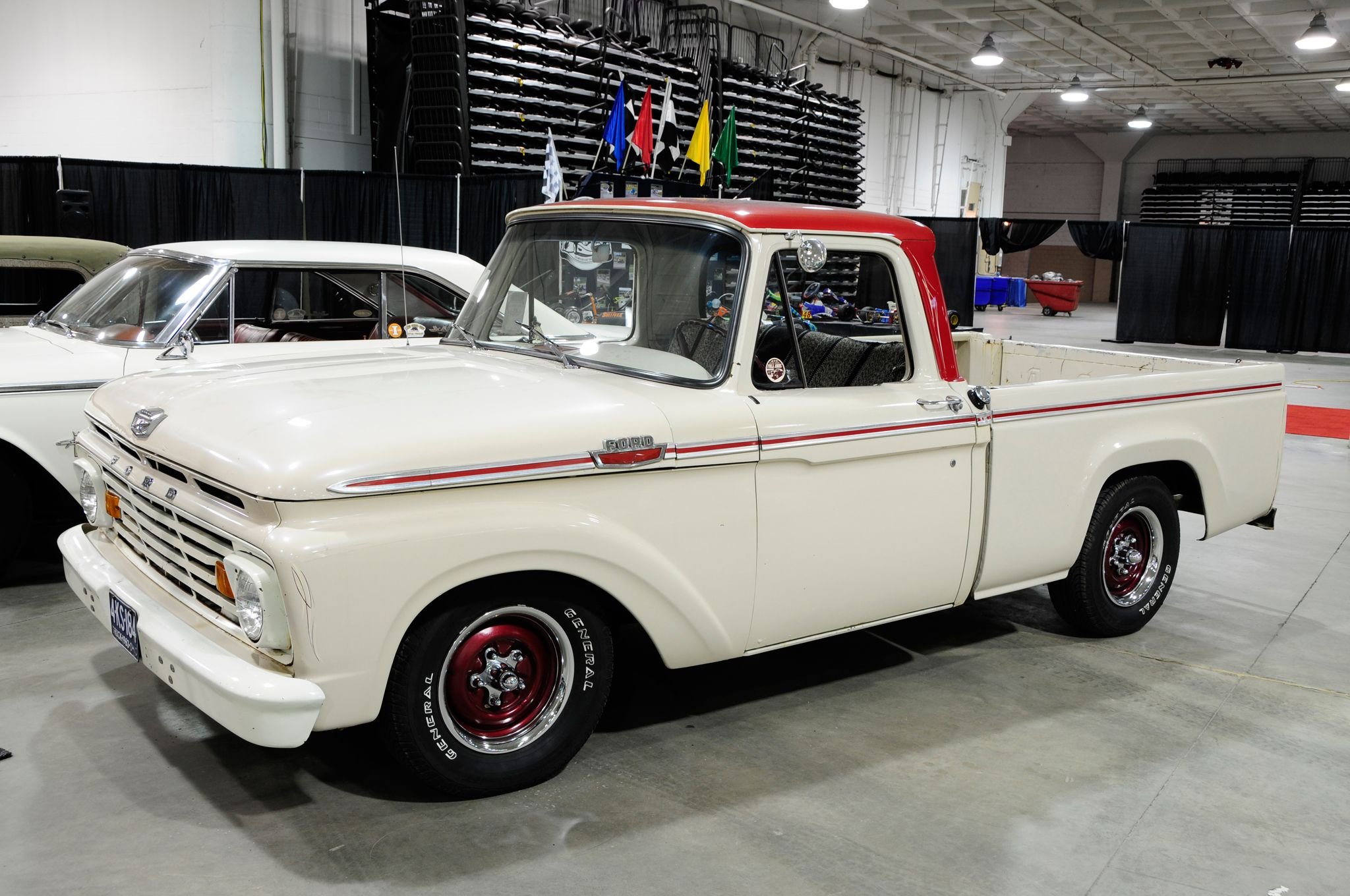 1962, Ford, F 100, Pickup, Hotrod, Hot, Rod, Custom, White, Usa, 2048x1360 01 Wallpaper