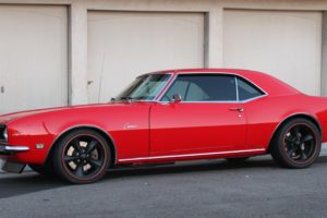 1968, Chevrolet, Camaro, 327, Streetrod, Street, Rod, Muscle, Red, Usa, 4400x2200 01