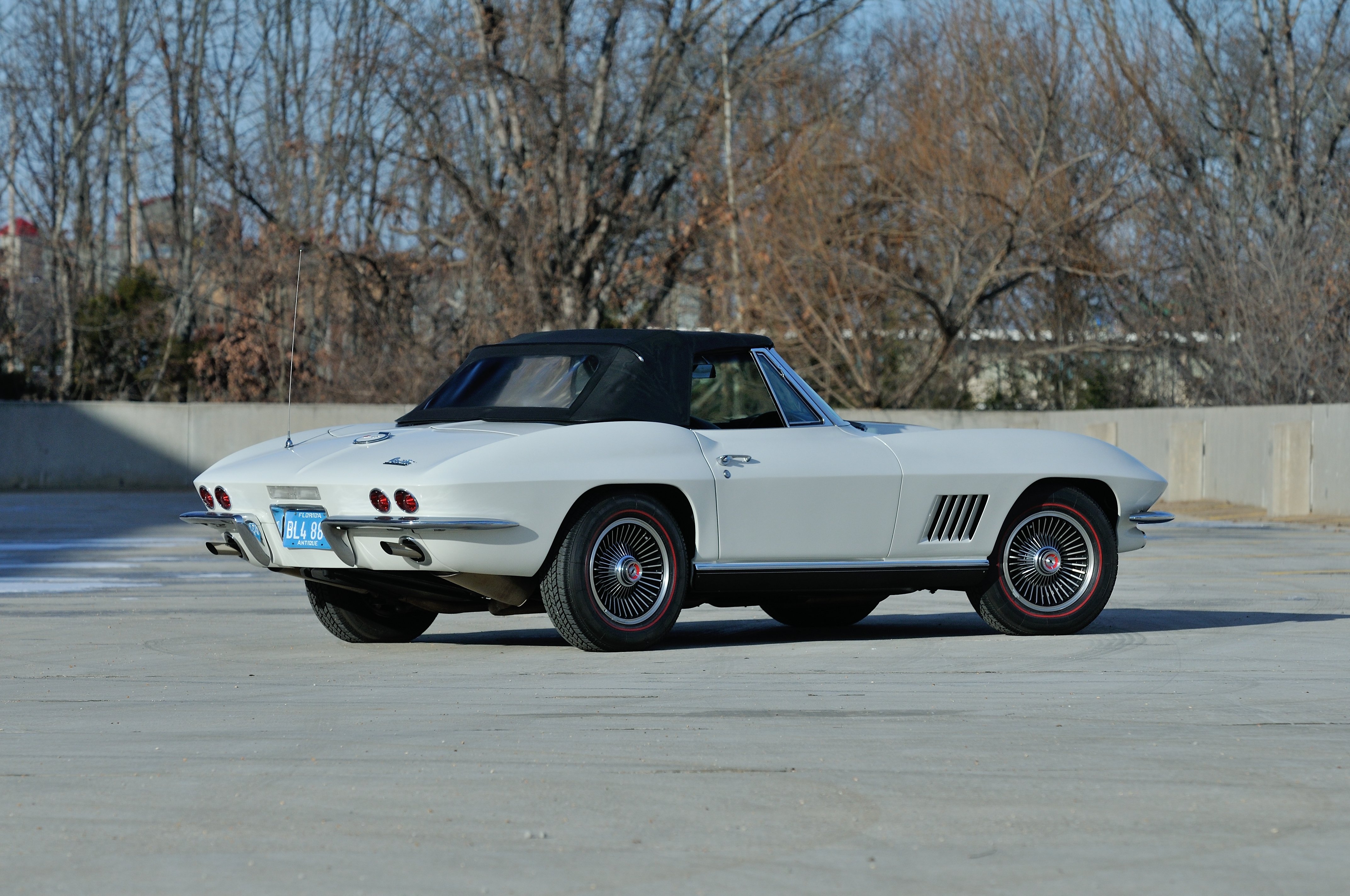 1967, Chevrolet, Corvette, Stigray, 427, Convertible, White, Muscle, Classic, Usa, 4288x2848 03 Wallpaper
