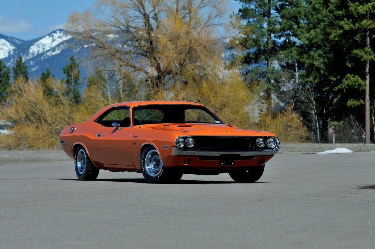 1970, Dodge, 426, Hemi, Challenger, Rt, Orange, Usa, 4288×2848 06 HD Wallpaper Desktop Background