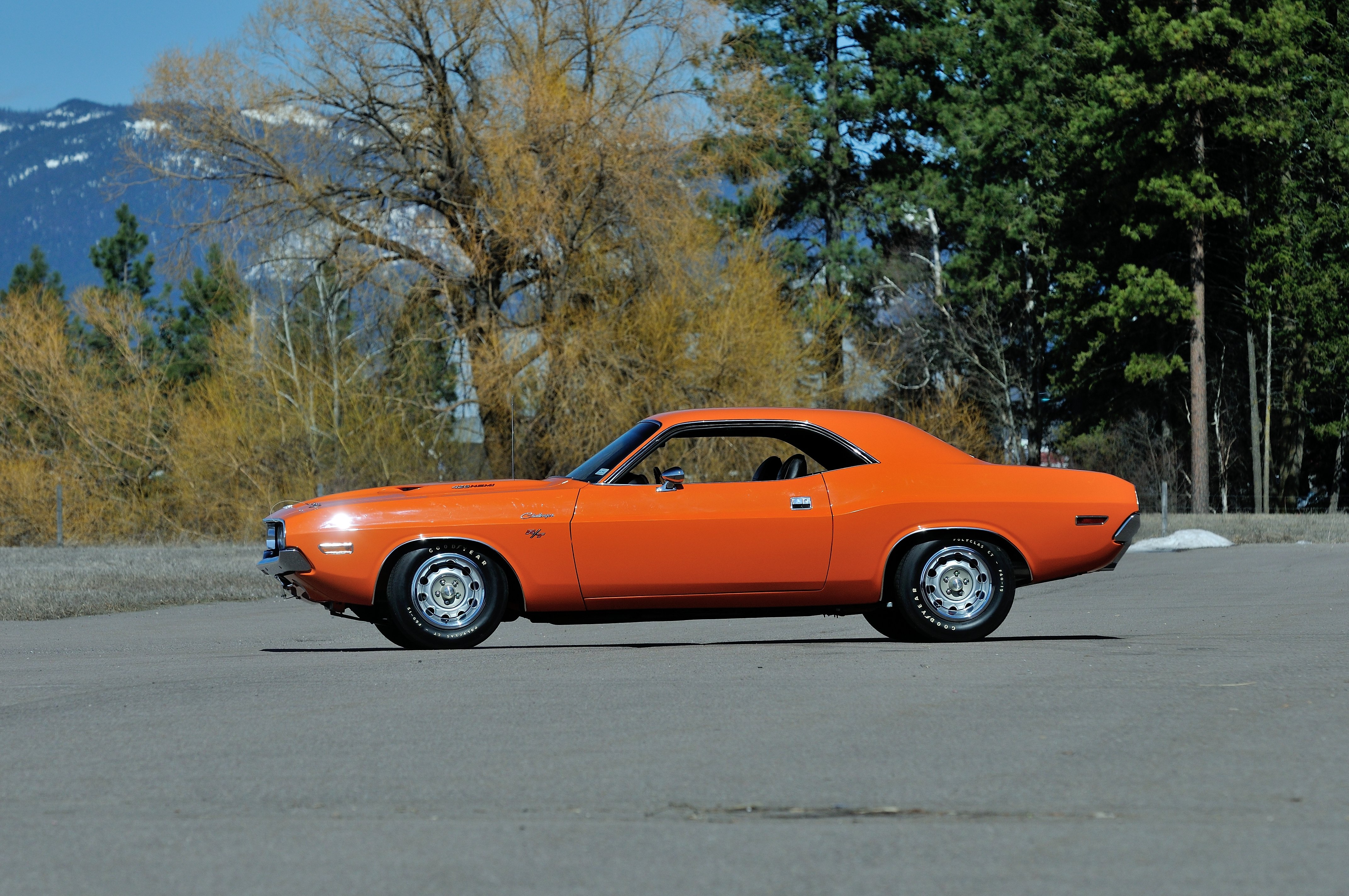 1970, Dodge, 426, Hemi, Challenger, Rt, Orange, Usa, 4288x2848 13 Wallpaper