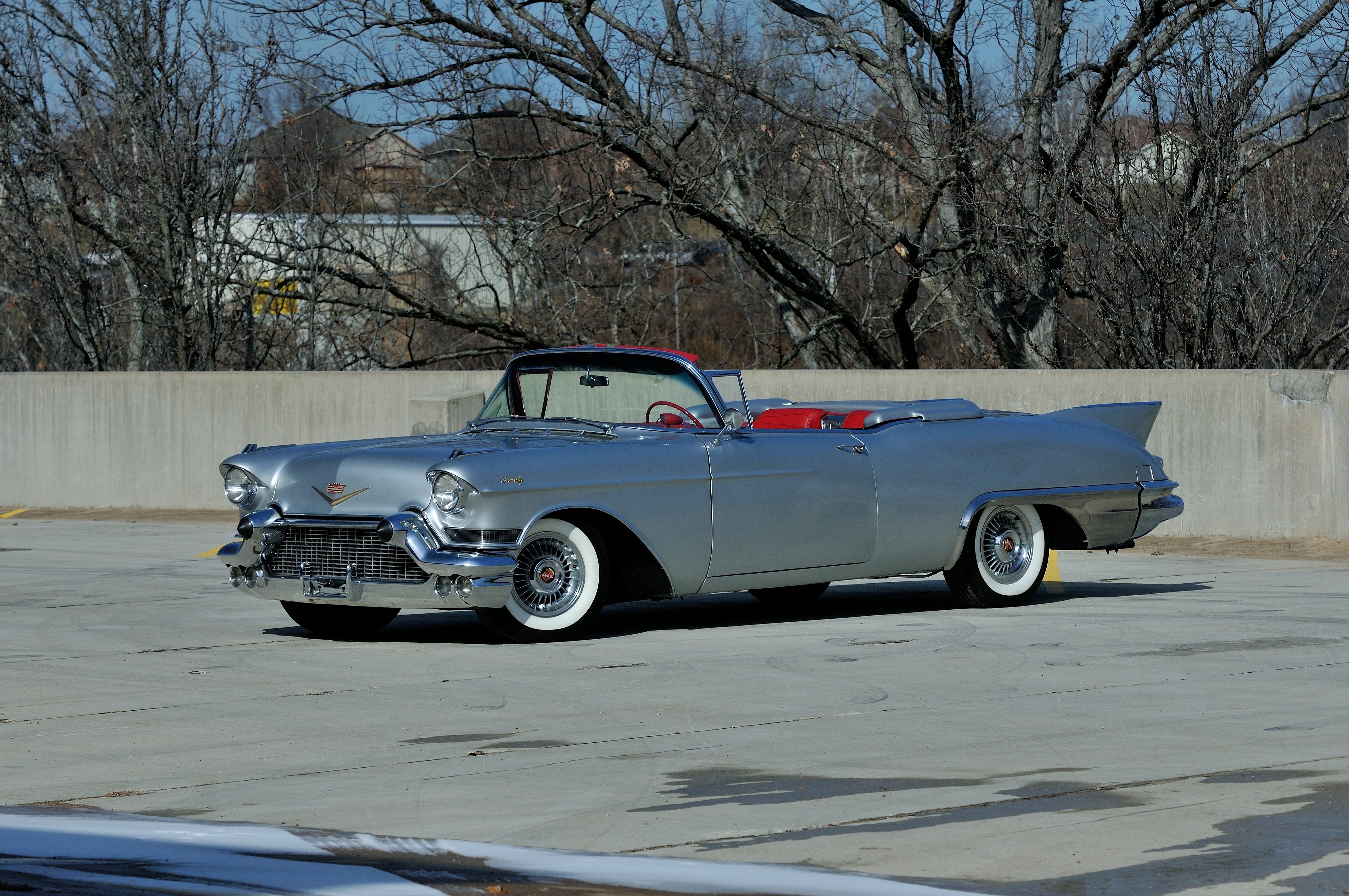 1957, Cadillac, Eldorado, Biarritz, Convertible, Classic, Old, Retro, Vintage, Usa, 4288x2848 01 Wallpaper