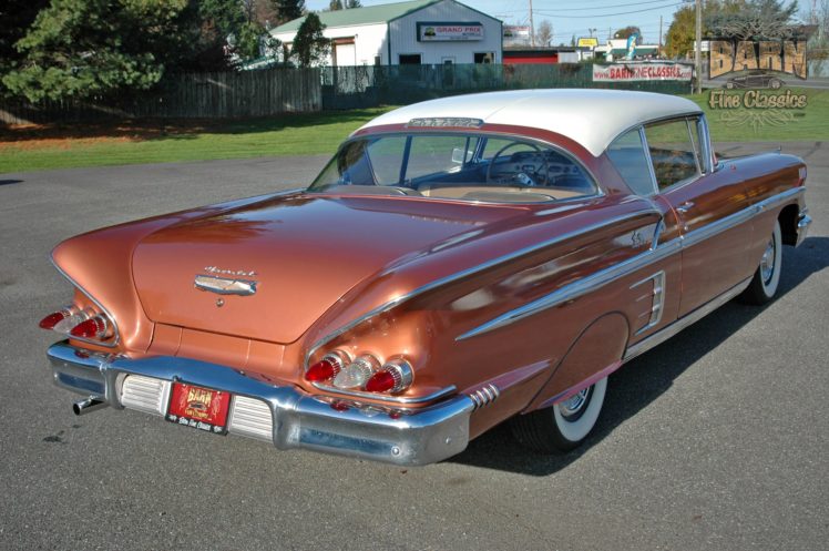 1958, Chevrolet, Impala, Coupe, Hardtop, Classic, Old, Usa, 2240×1488 07 HD Wallpaper Desktop Background