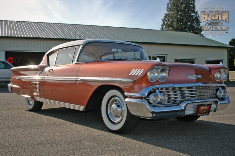 1958, Chevrolet, Impala, Coupe, Hardtop, Classic, Old, Usa, 2240×1488 10 HD Wallpaper Desktop Background