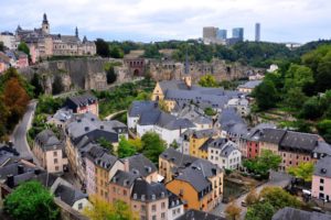 luxemburgo, City, Ciudad, Europa, Edificios