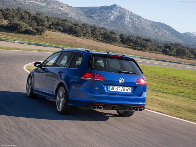 2015, Cars, Golf r, Variant, Volkswagen, Wagon HD Wallpaper Desktop Background