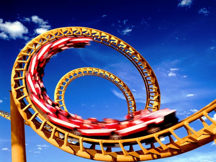 roller, Coaster, Amusement, Park, Fun, Rides, 1roll, Adventure, Summer HD Wallpaper Desktop Background