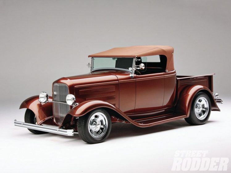 1934, Ford, Pickup, Roadster, Hotrod, Streetrod, Hot, Rod, Street, Yellow, Usa, 1600×1200 01 HD Wallpaper Desktop Background