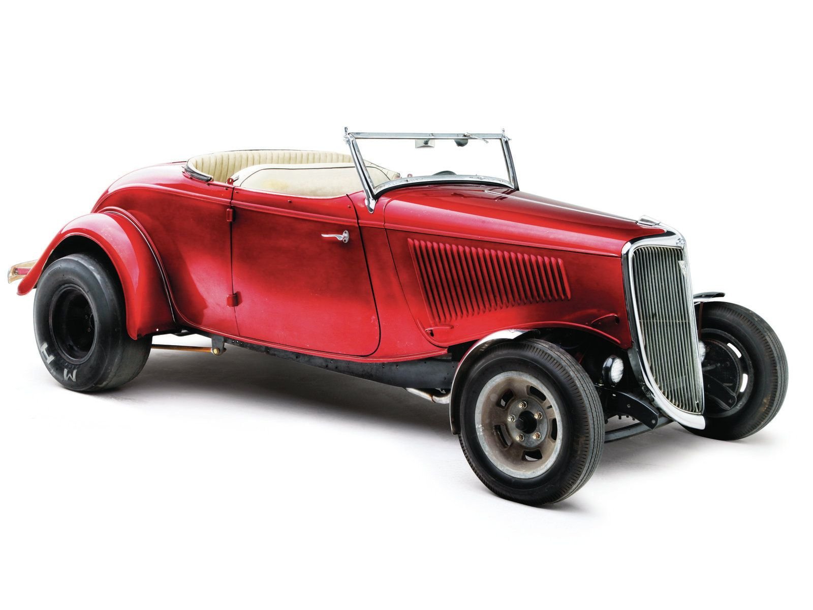 1934, Ford, Roadster, Hotrod, Street, Rod, Hot, Rod, Old, School, Custom, Red, Usa, 1600x1200 03 Wallpaper