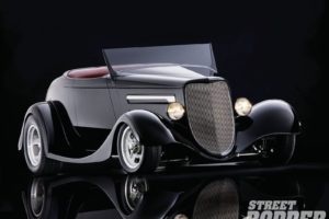 1934, Ford, Roadster, Hotrod, Streetrod, Hot, Rod, Street, White, Black, Usa, 1600×1200 01