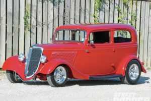 1934, Ford, Sedan, 2, Door, Hotrod, Streetrod, Hot, Rod, Street, Red, Usa, 1600×1200 01