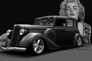 1935, Buick, Sedan, 4, Door, Hotrod, Streetrod, Hot, Rod, Street, Usa, 3776×2152 01