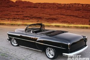 1954, Chevrolet, Belair, Convertible, Hotrod, Streetrod, Hot, Rod, Street, Usa, 1600×1200 02
