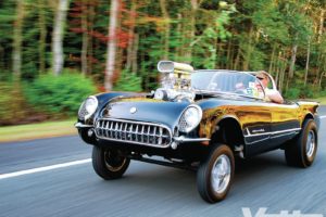 1954, Chevrolet, Corvette, Gasser, Streetrod, Street, Rod, Drag, Usa, 1600x1200 01
