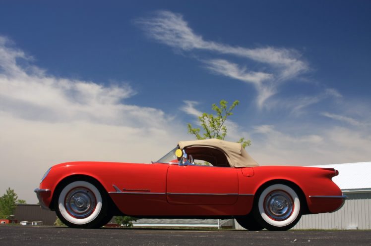 1954, Chevrolet, Corvette, Star, Spangled, Corvette, Red, Classic, Old, Vintage, Original, Usa, 3580×2380 05 HD Wallpaper Desktop Background