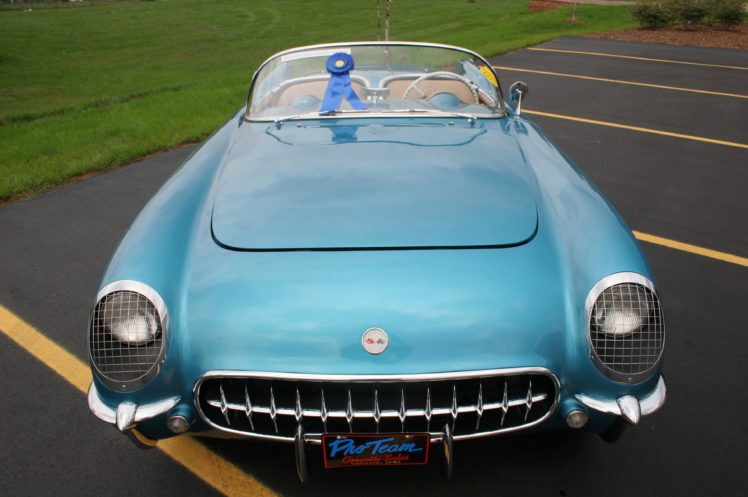 1954, Chevrolet, Corvette blue, Classic, Old, Vintage, Original, Usa, 3580×2380 07 HD Wallpaper Desktop Background