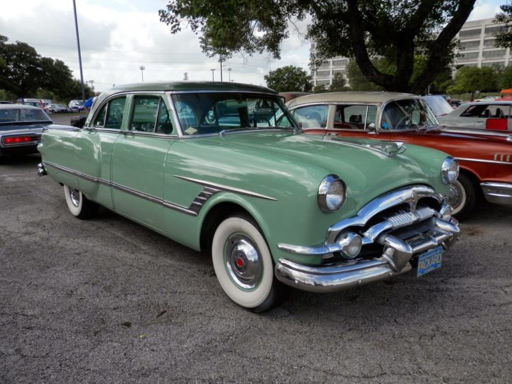 1953, Packard, Cavalier, Sedan, 4, Door, Classic, Old, Vintage, Original, Green, Usa, 1600×1300 01 HD Wallpaper Desktop Background
