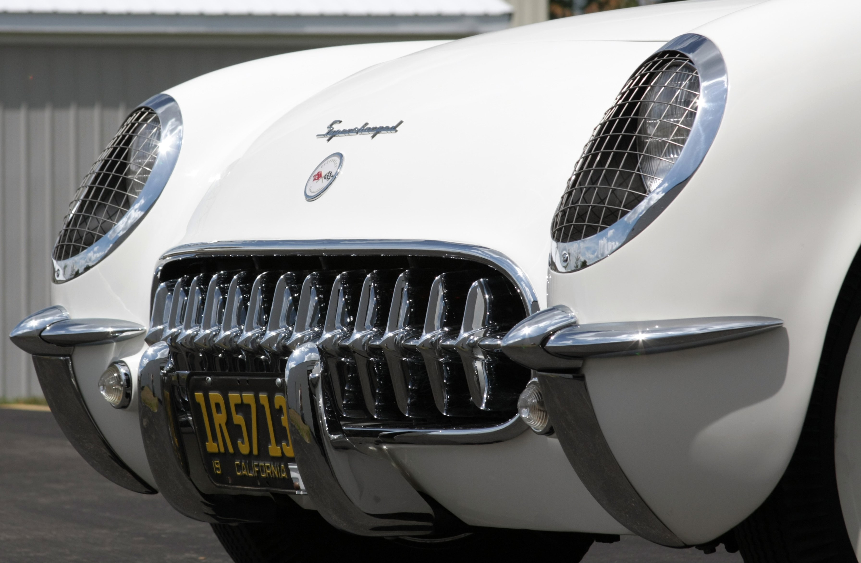 1953chevrolet, Corvette, Supercharged, Classic, Old, Vintage, Original, White, Usa, 3548x2354 01 Wallpaper