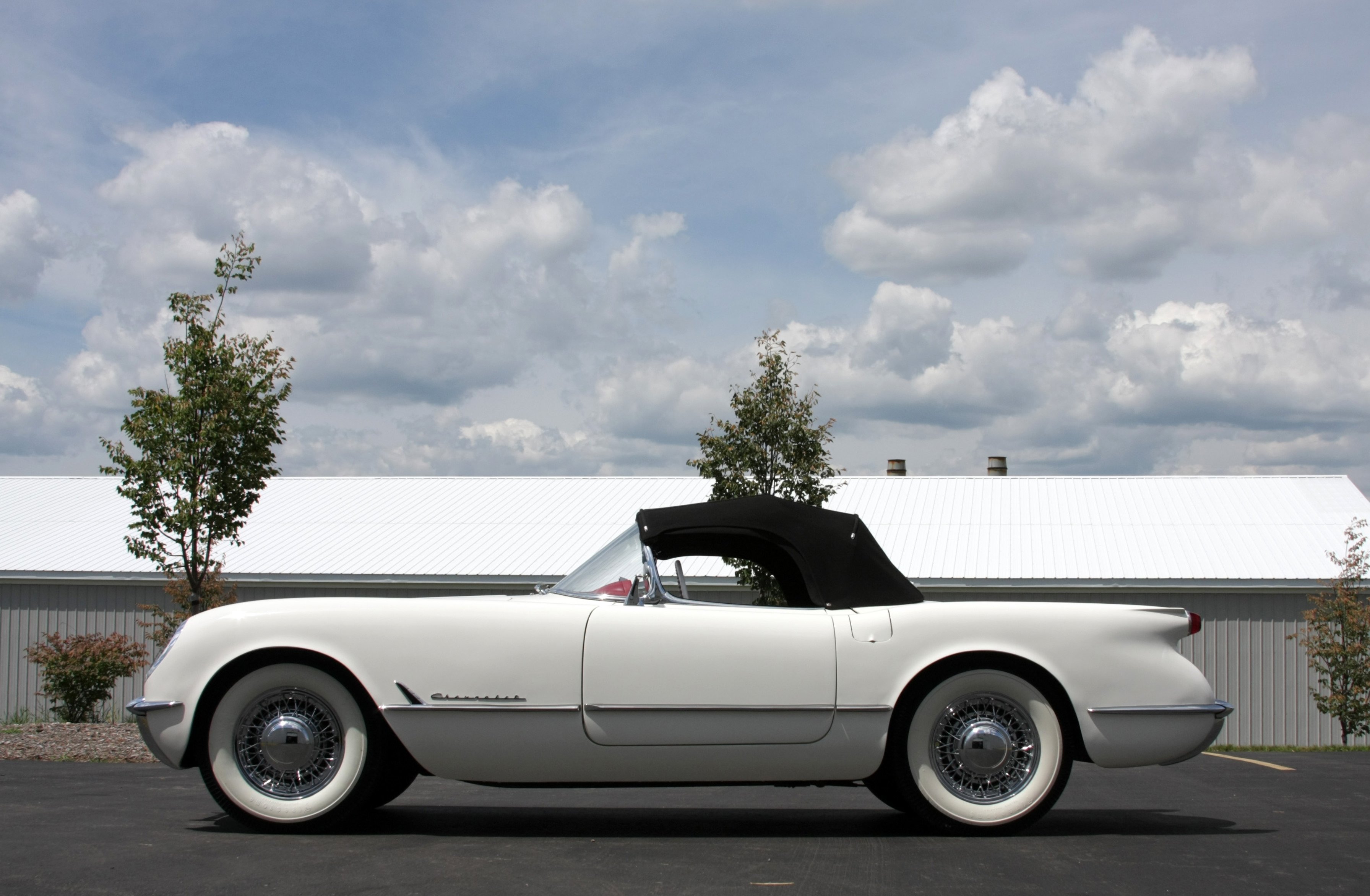 1953chevrolet, Corvette, Supercharged, Classic, Old, Vintage, Original, White, Usa, 3548x2354 04 Wallpaper