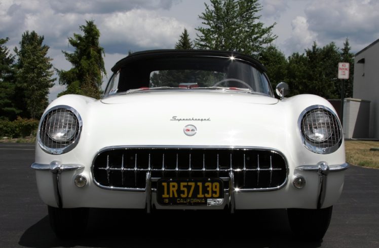 1953chevrolet, Corvette, Supercharged, Classic, Old, Vintage, Original, White, Usa, 3548×2354 05 HD Wallpaper Desktop Background