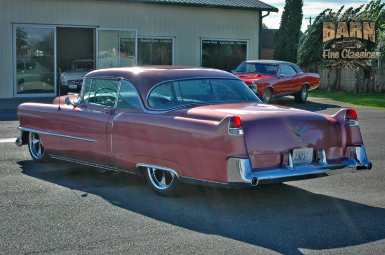 1954, Cadillac, Series, 62, Coupe, Hardtop, Hotrod, Streetrod, Hot, Rod, Street, Custom, Low, Usa, 1500×1000 02 HD Wallpaper Desktop Background