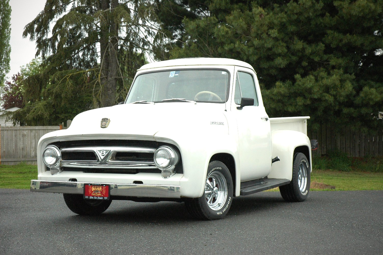 1953, Ford, F100, Pickup, Hotrod, Hot, Rod, Custom, Old, School, White, Usa, 1500x1000 02 Wallpaper