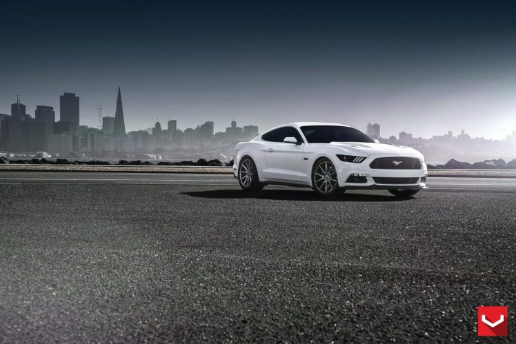 vossen, Wheels, Ford, Mustang, Gt, Tuning, Cars, Black Wallpapers HD /  Desktop and Mobile Backgrounds