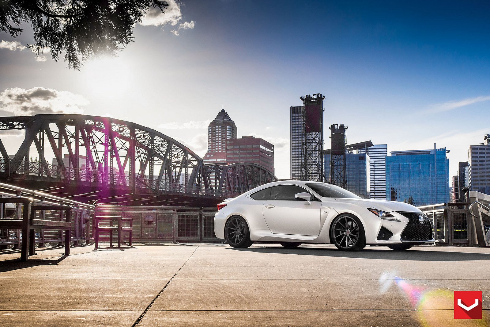 vossen, Wheels, Lexus, Rcf, Tuning, Cars, Black Wallpaper