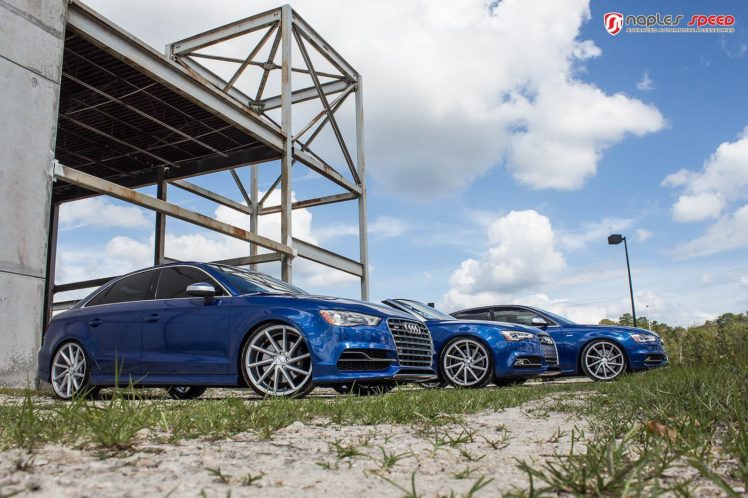 vossen, Wheels, Sean, Blue, Audi, Cvt, Tuning, Cars, Black HD Wallpaper Desktop Background