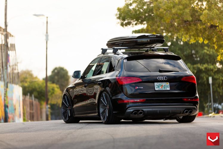 vossen, Wheels, Audi, Sq5, Black, Tuning, Cars HD Wallpaper Desktop Background